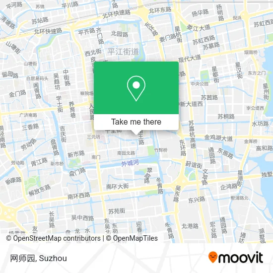 网师园 map
