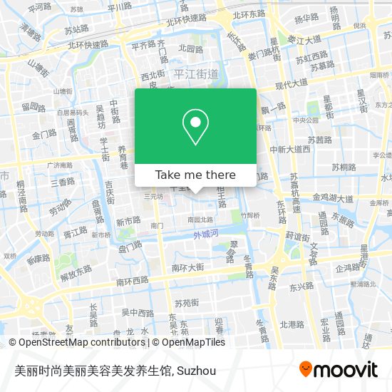 美丽时尚美丽美容美发养生馆 map