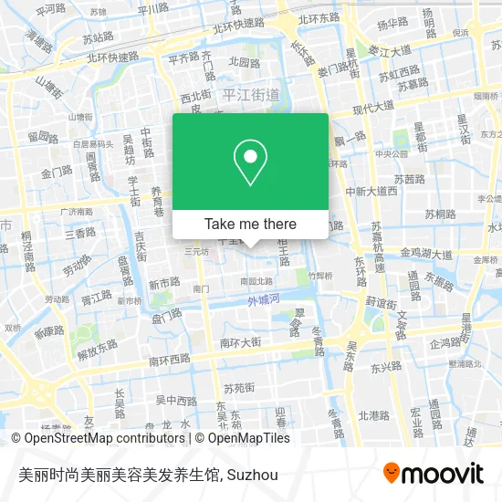 美丽时尚美丽美容美发养生馆 map