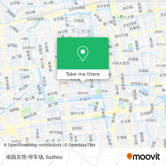 南园宾馆-停车场 map