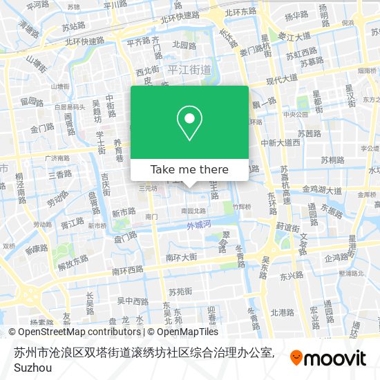 苏州市沧浪区双塔街道滚绣坊社区综合治理办公室 map