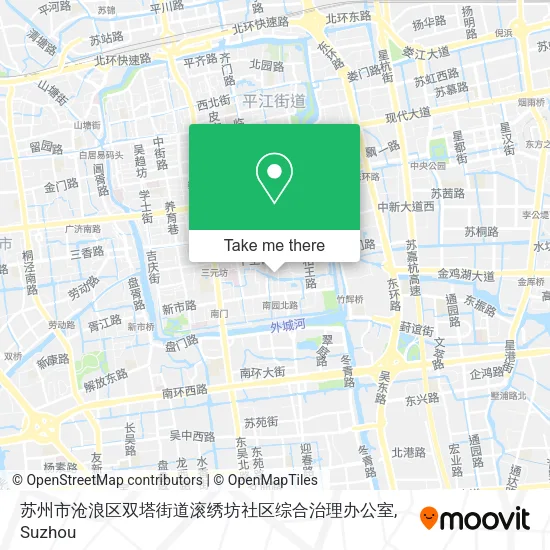 苏州市沧浪区双塔街道滚绣坊社区综合治理办公室 map