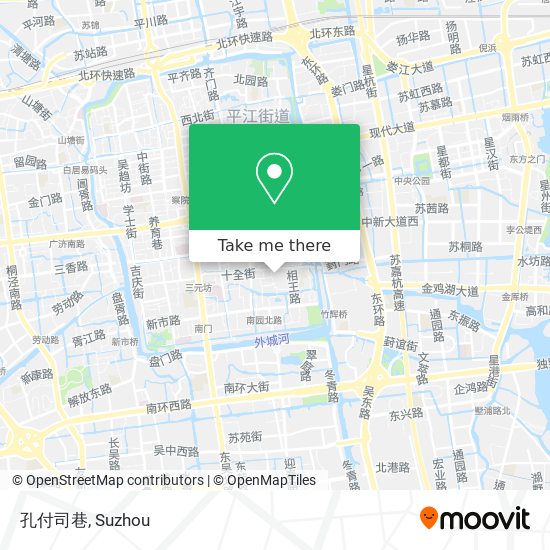 孔付司巷 map