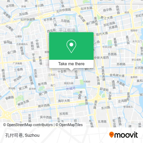 孔付司巷 map