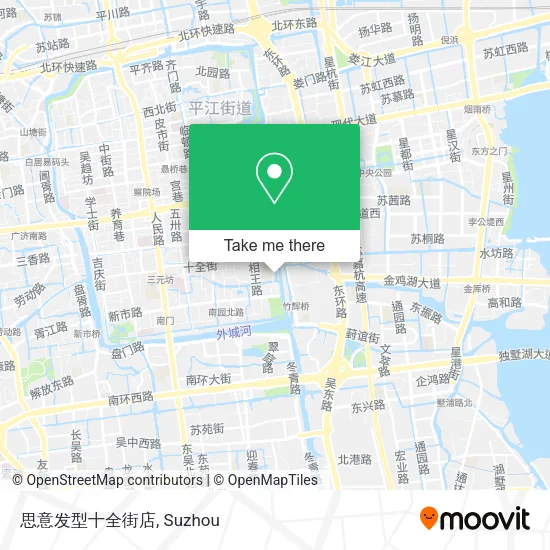 思意发型十全街店 map