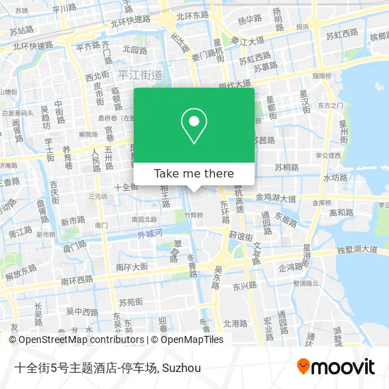 十全街5号主题酒店-停车场 map