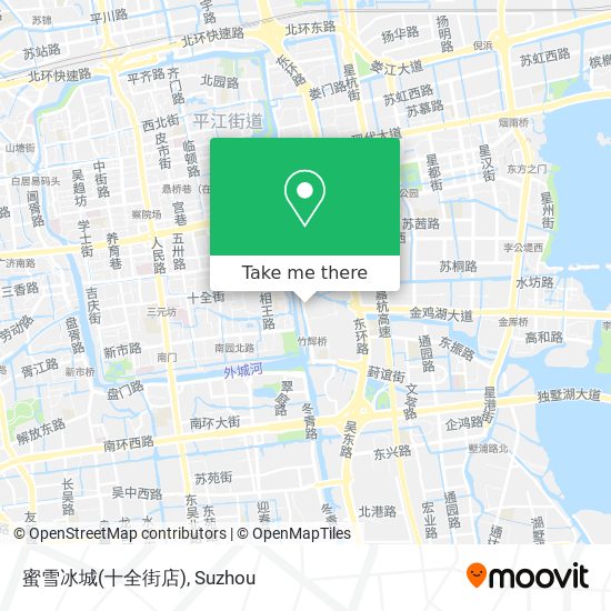 蜜雪冰城(十全街店) map