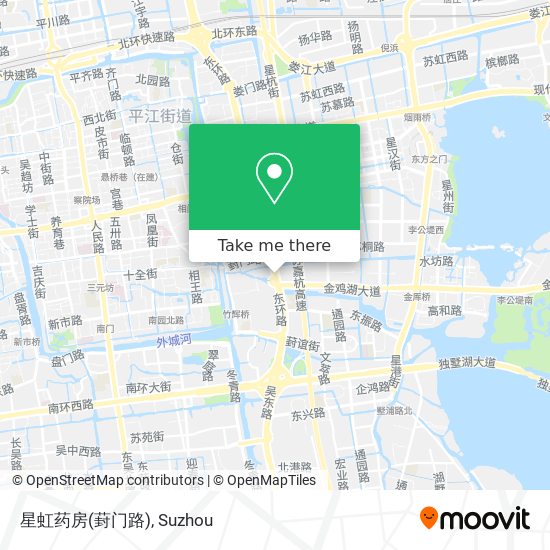 星虹药房(葑门路) map