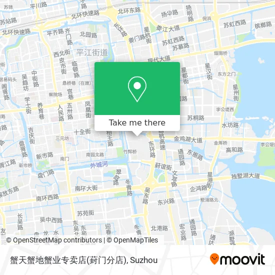 蟹天蟹地蟹业专卖店(葑门分店) map
