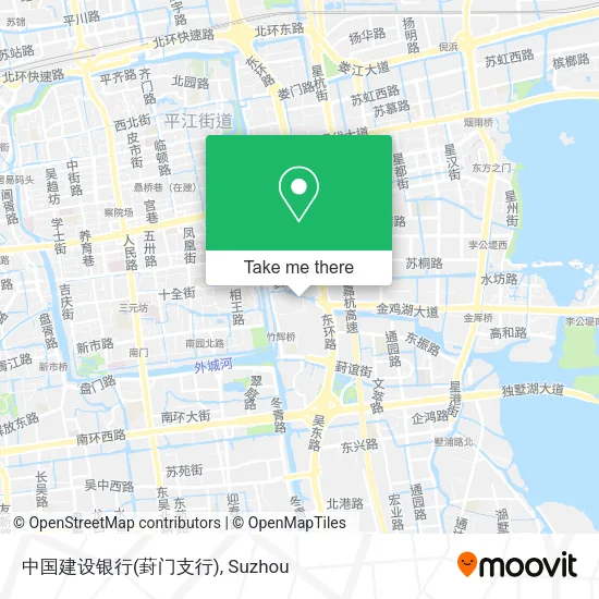 中国建设银行(葑门支行) map