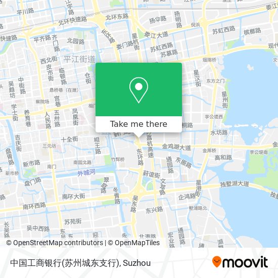 中国工商银行(苏州城东支行) map