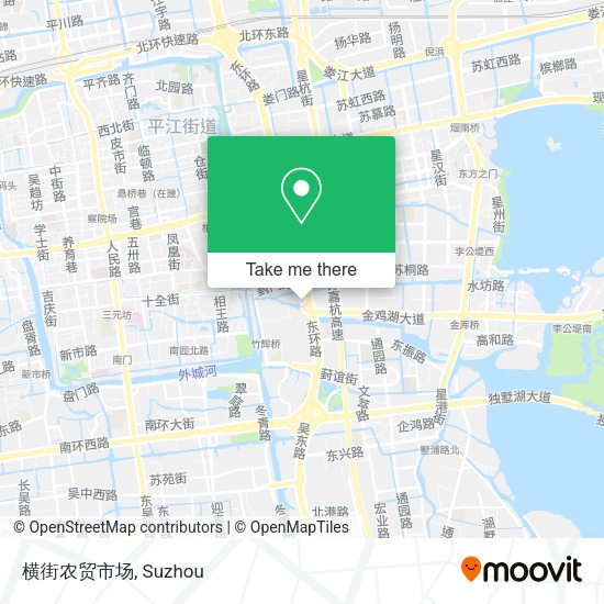 横街农贸市场 map