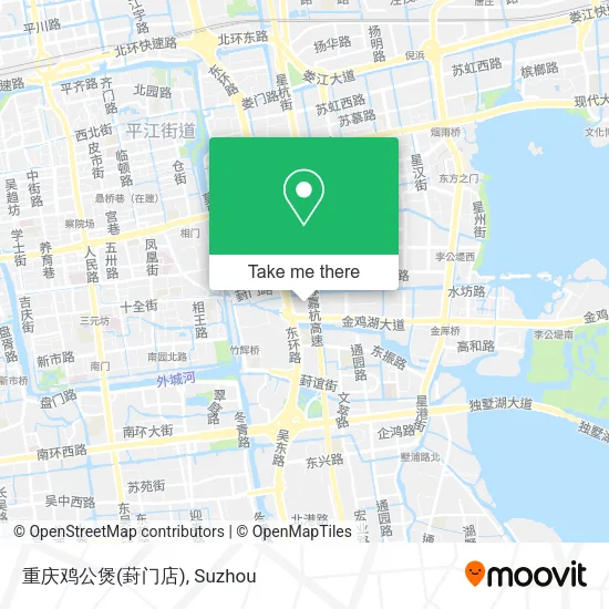 重庆鸡公煲(葑门店) map
