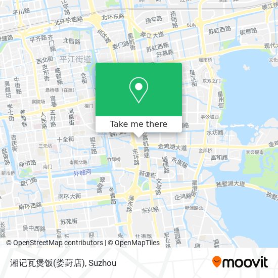 湘记瓦煲饭(娄葑店) map