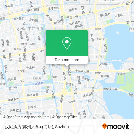 汉庭酒店(苏州大学葑门店) map