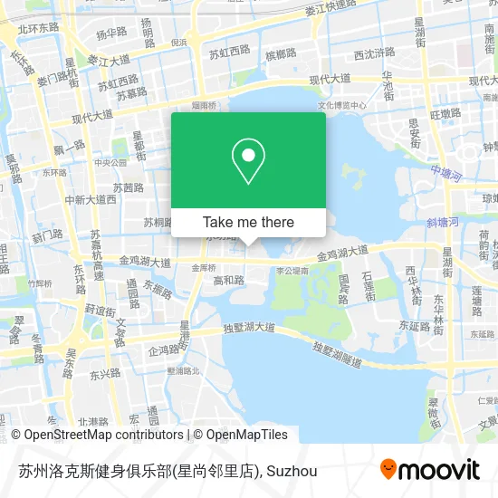 苏州洛克斯健身俱乐部(星尚邻里店) map