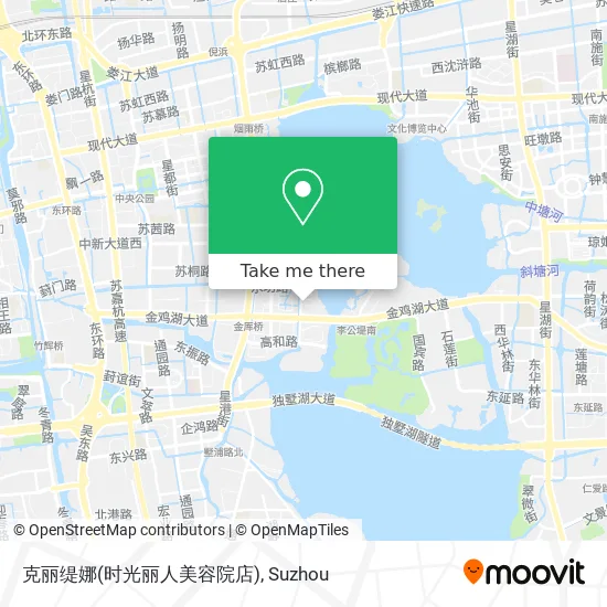 克丽缇娜(时光丽人美容院店) map