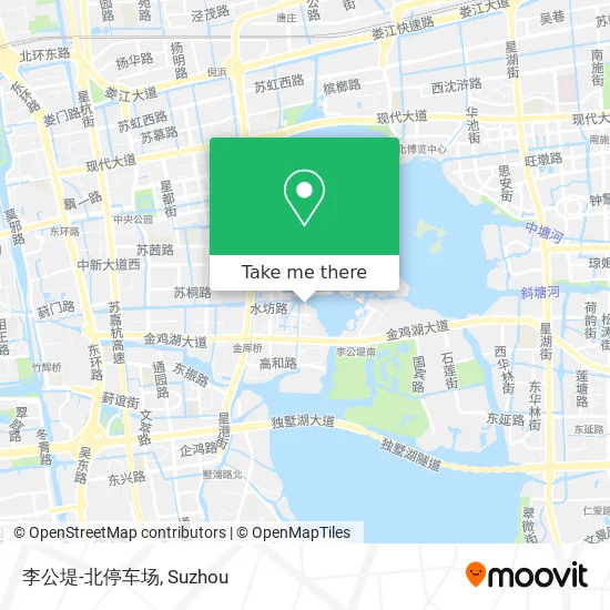 李公堤-北停车场 map