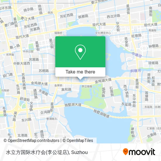 水立方国际水疗会(李公堤店) map