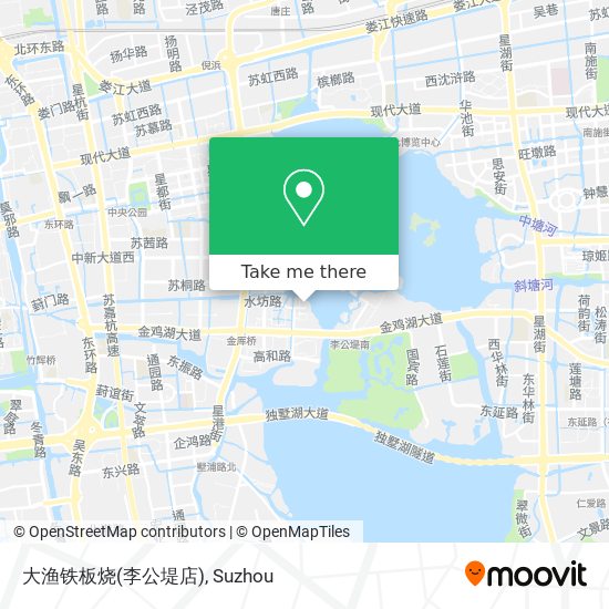 大渔铁板烧(李公堤店) map