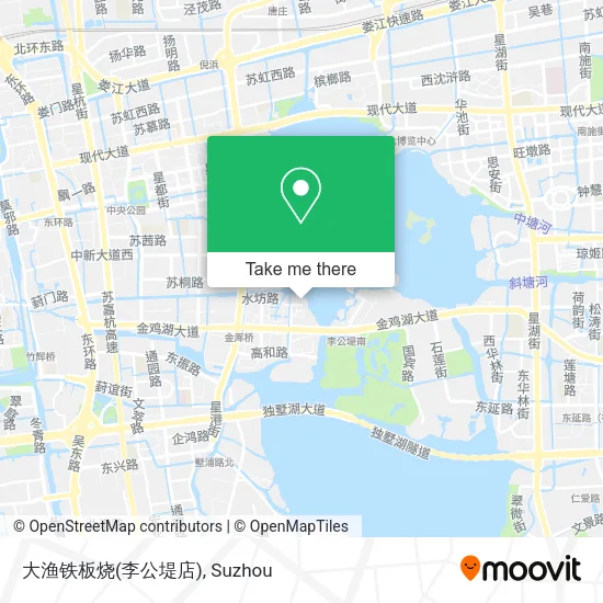 大渔铁板烧(李公堤店) map