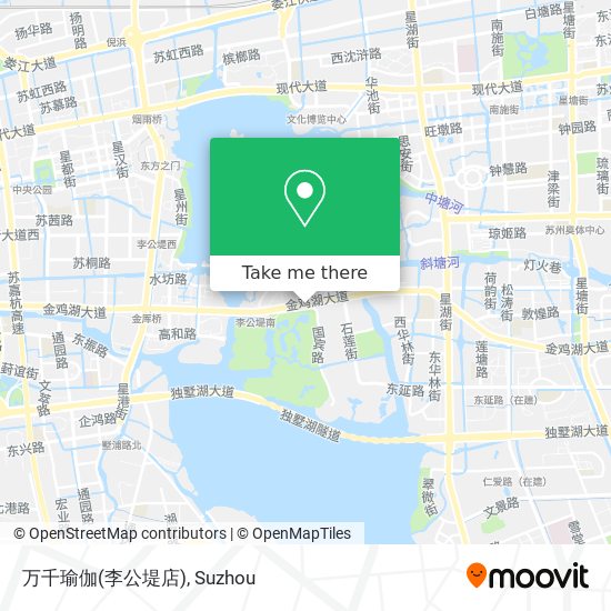 万千瑜伽(李公堤店) map