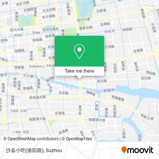 沙县小吃(港田路) map