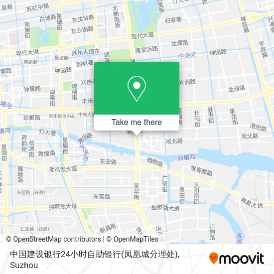 中国建设银行24小时自助银行(凤凰城分理处) map
