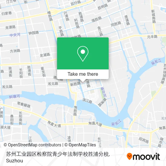 苏州工业园区检察院青少年法制学校胜浦分校 map