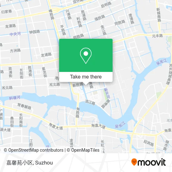 嘉馨苑小区 map