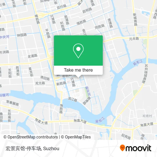 宏景宾馆-停车场 map