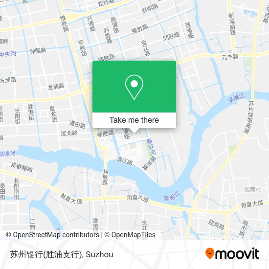 苏州银行(胜浦支行) map