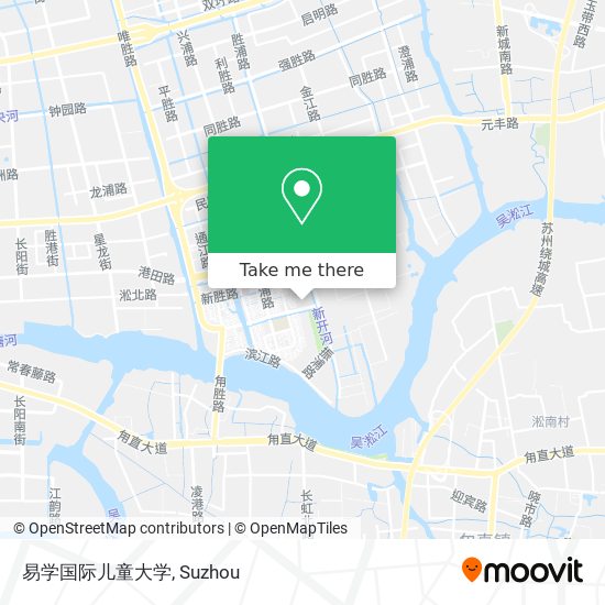 易学国际儿童大学 map