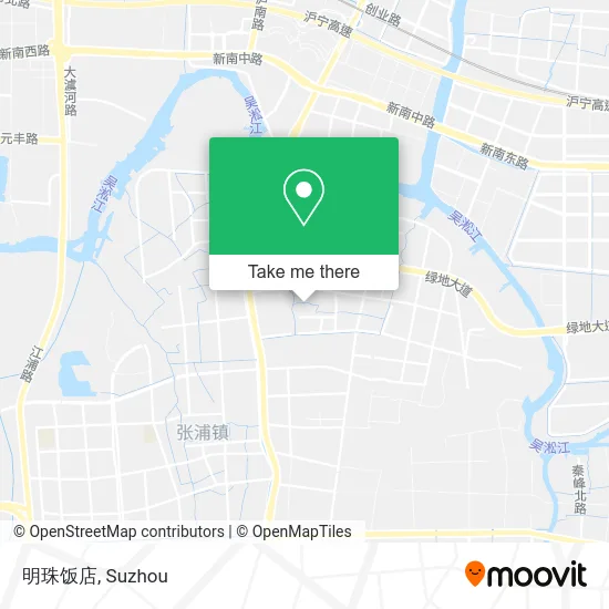 明珠饭店 map