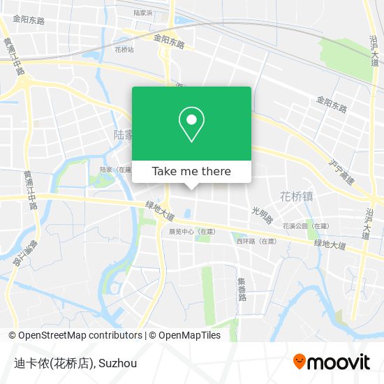 迪卡侬(花桥店) map