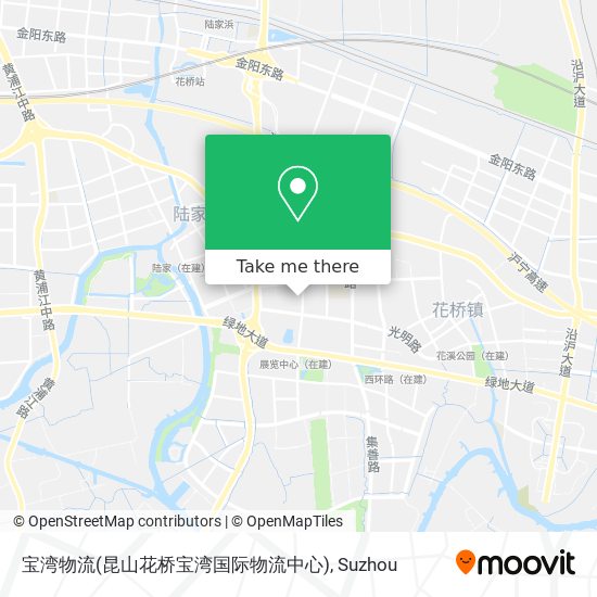 宝湾物流(昆山花桥宝湾国际物流中心) map