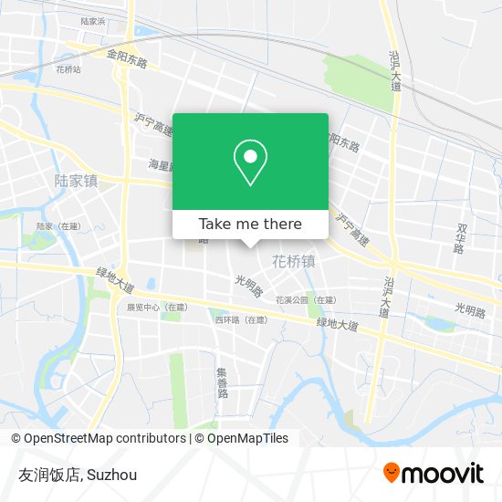 友润饭店 map