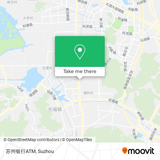 苏州银行ATM map