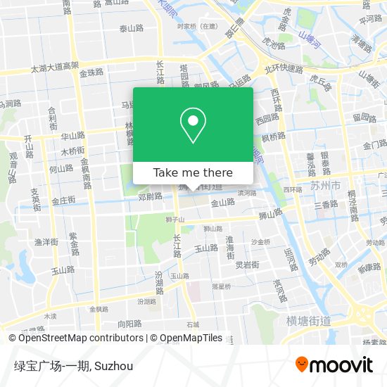 绿宝广场-一期 map