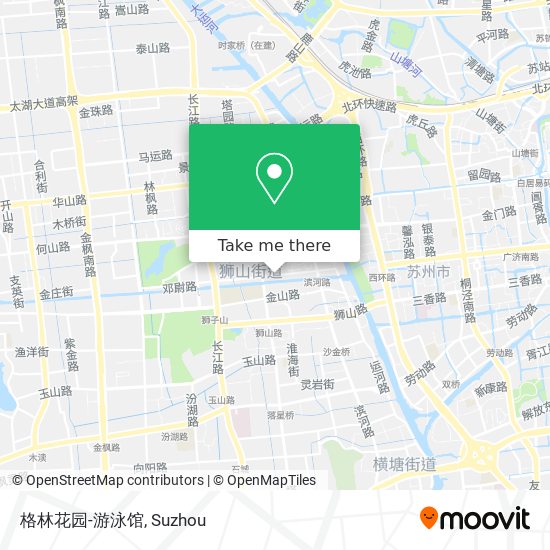 格林花园-游泳馆 map