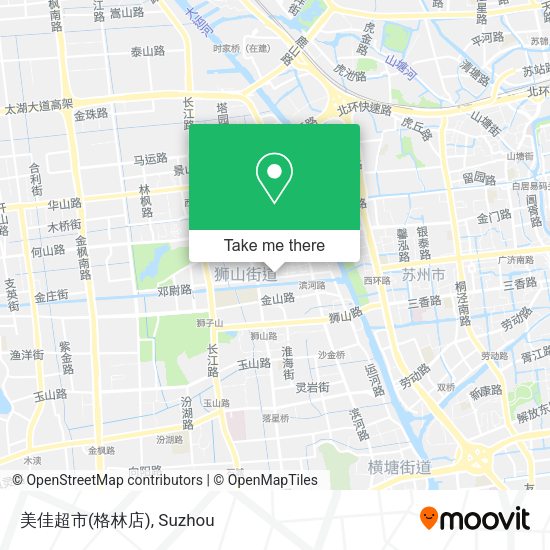 美佳超市(格林店) map