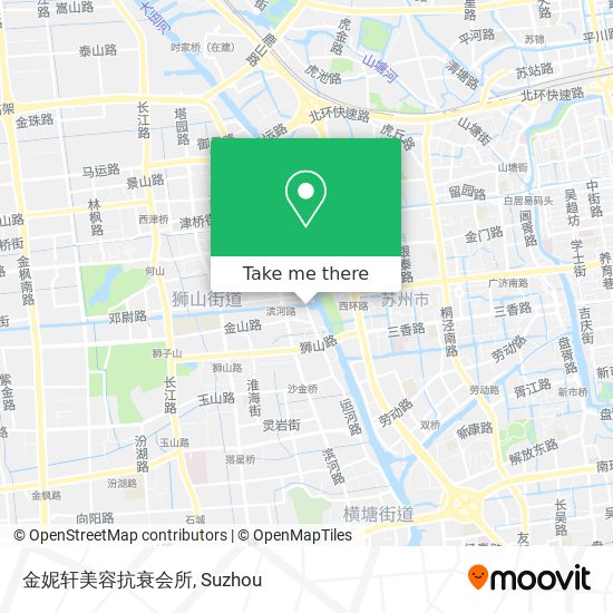 金妮轩美容抗衰会所 map