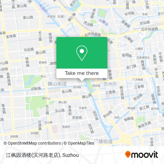 江枫园酒楼(滨河路老店) map
