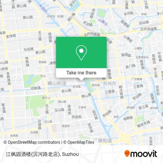 江枫园酒楼(滨河路老店) map