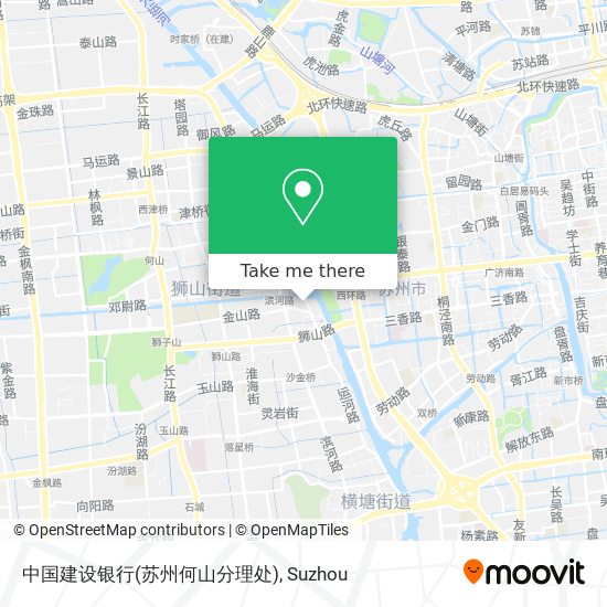 中国建设银行(苏州何山分理处) map