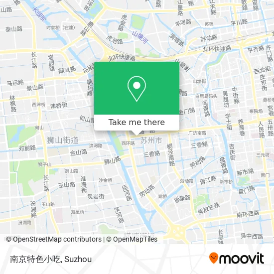 南京特色小吃 map