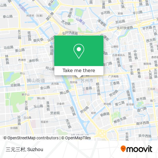 三元三村 map