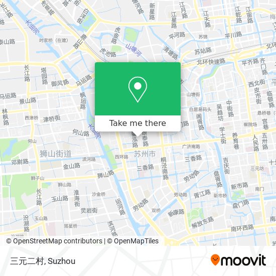 三元二村 map