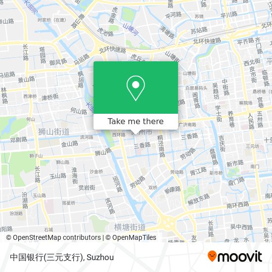 中国银行(三元支行) map