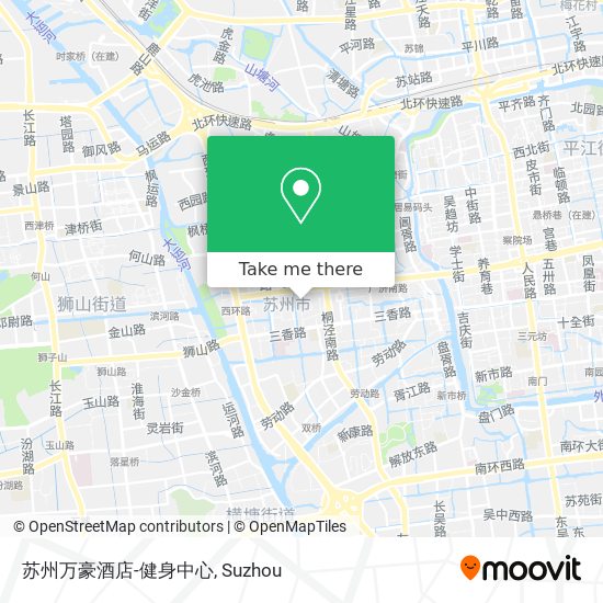 苏州万豪酒店-健身中心 map